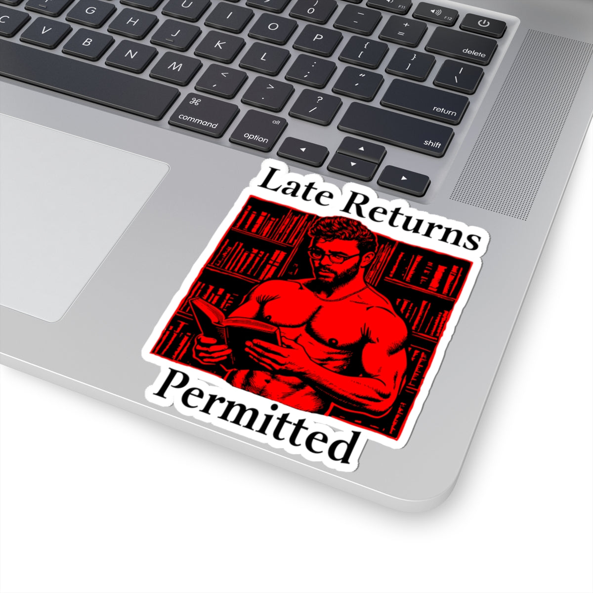 Late Returns Permitted Kiss-Cut Stickers
