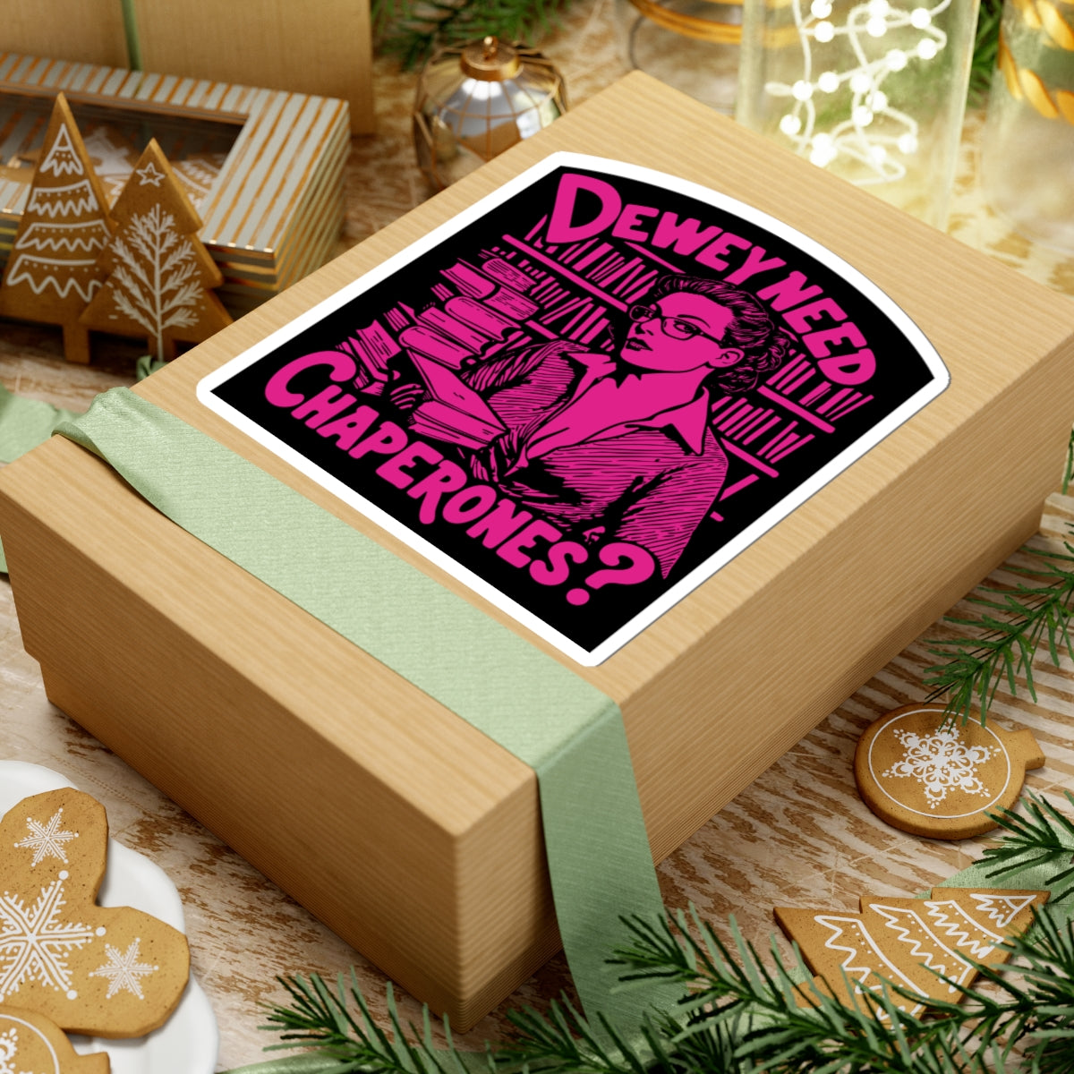 Dewey Need Chaperones Kiss-Cut Stickers