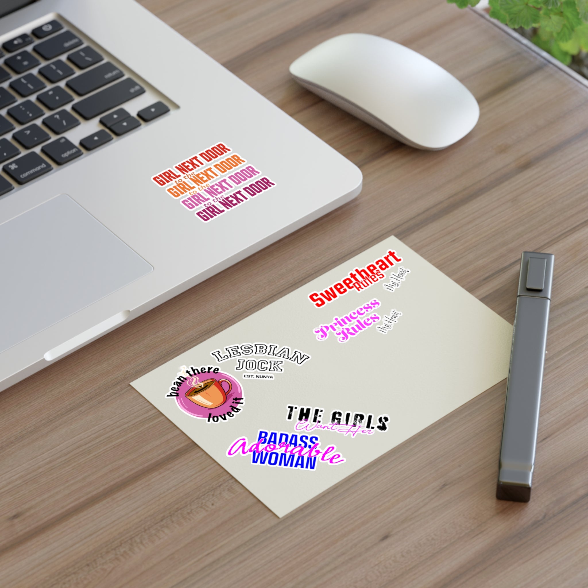 Sapphic WLW Love Sticker Sheet #1