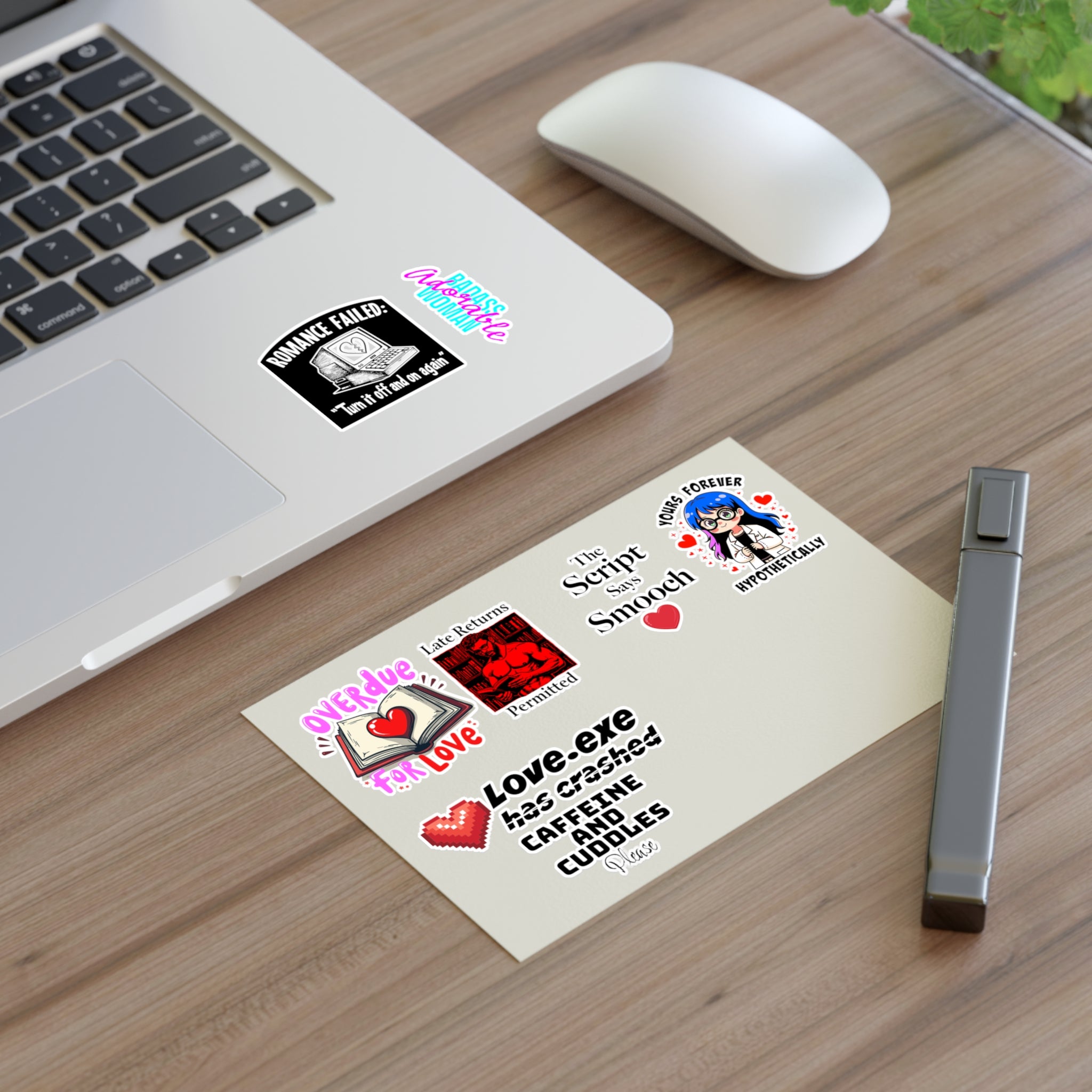 Bookish Tech Love Sticker Sheets