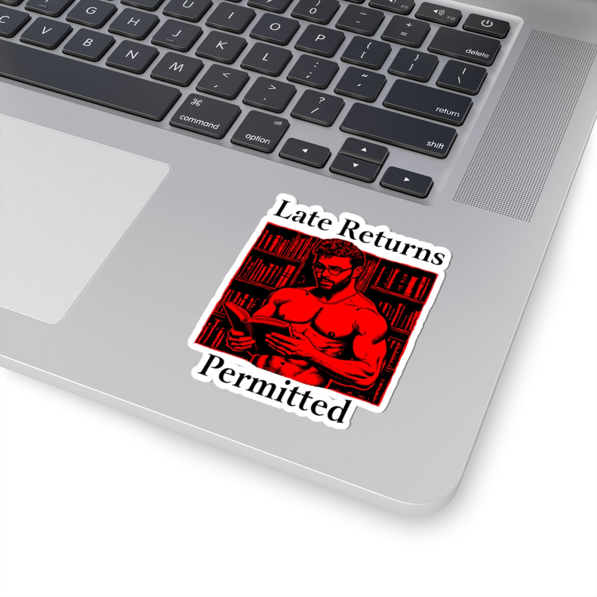 Late Returns Permitted Kiss-Cut Stickers