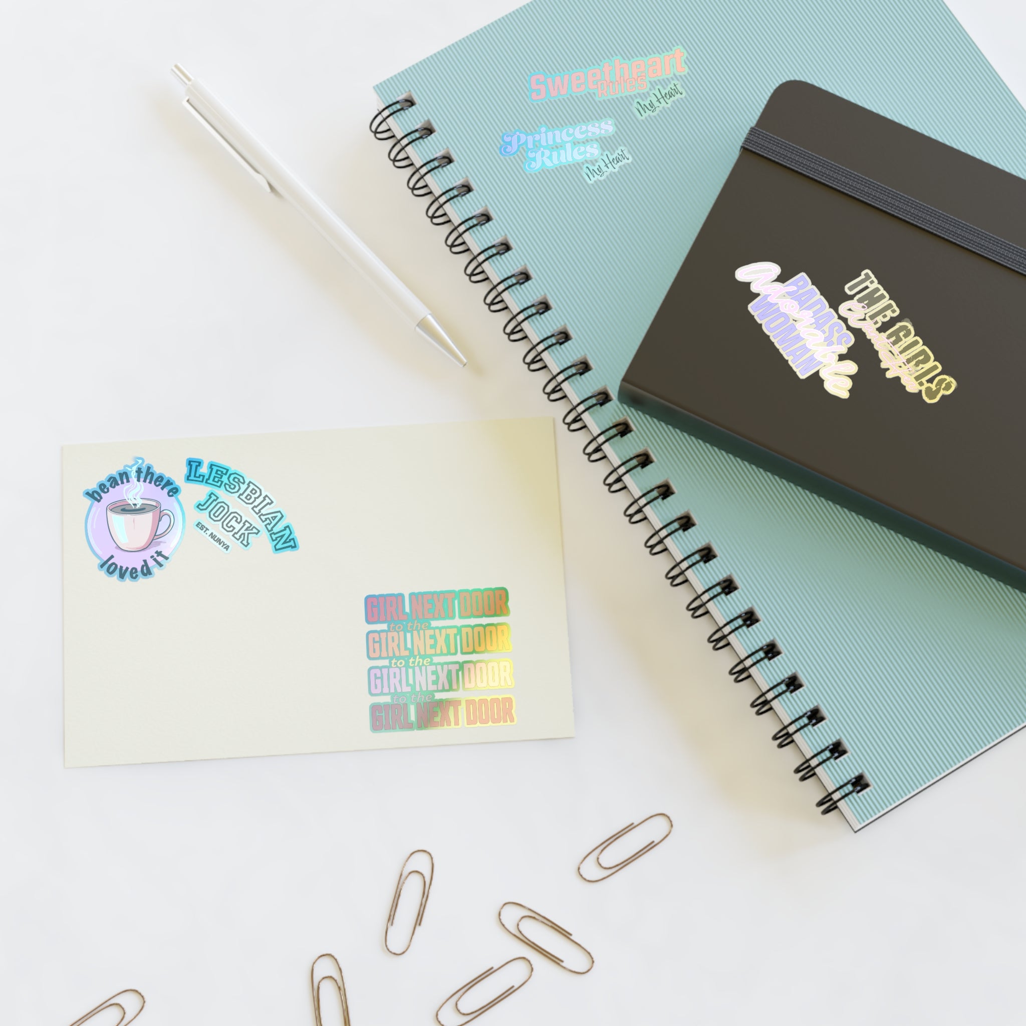 Sapphic WLW Love Sticker Sheet #1