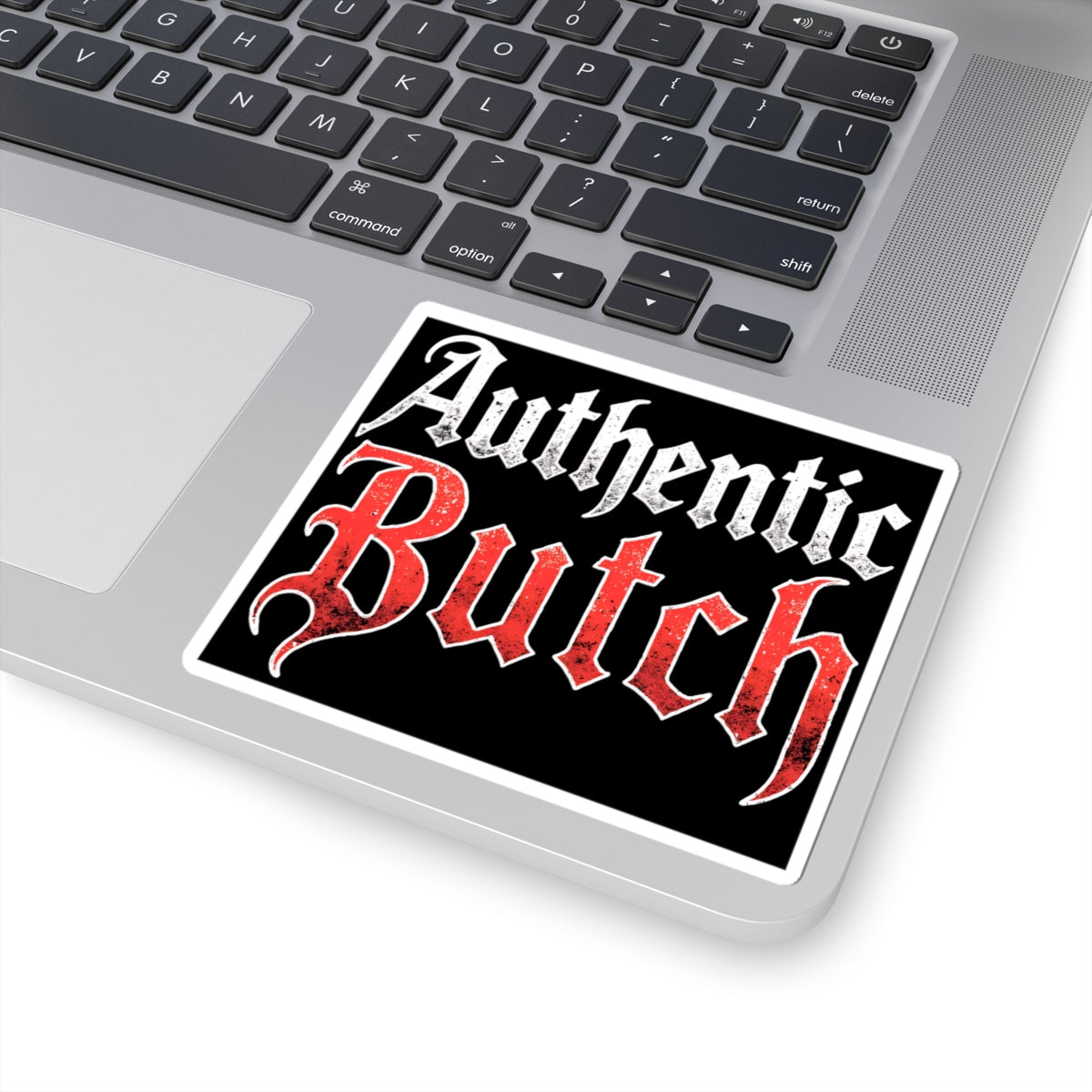 Authentic Butch Kiss-Cut Stickers - wlw, lesbian, sapphic love!