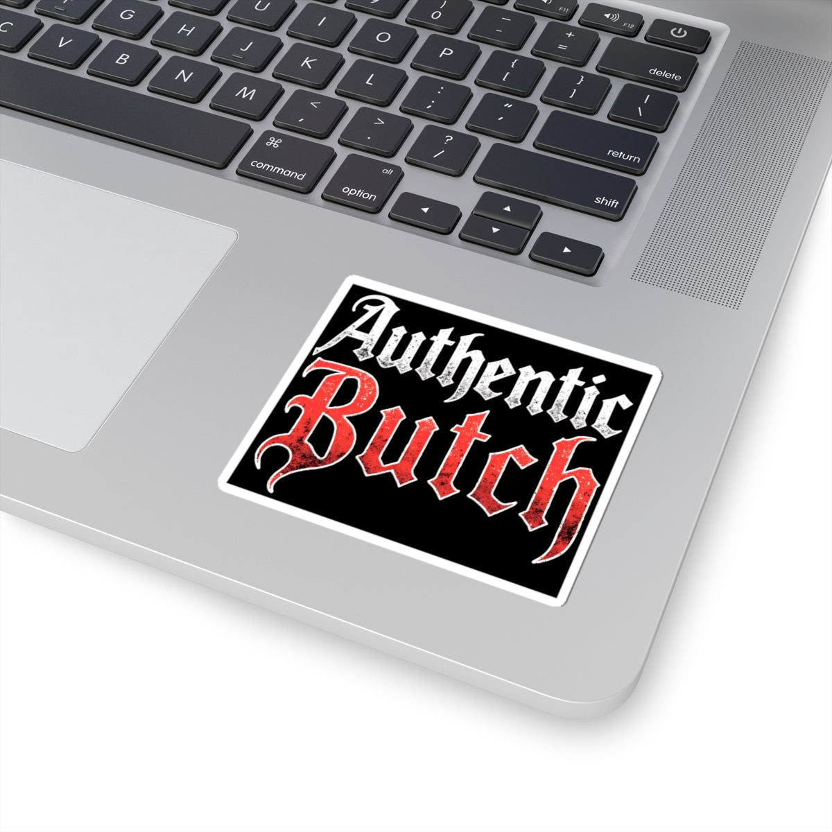 Authentic Butch Kiss-Cut Stickers - wlw, lesbian, sapphic love!