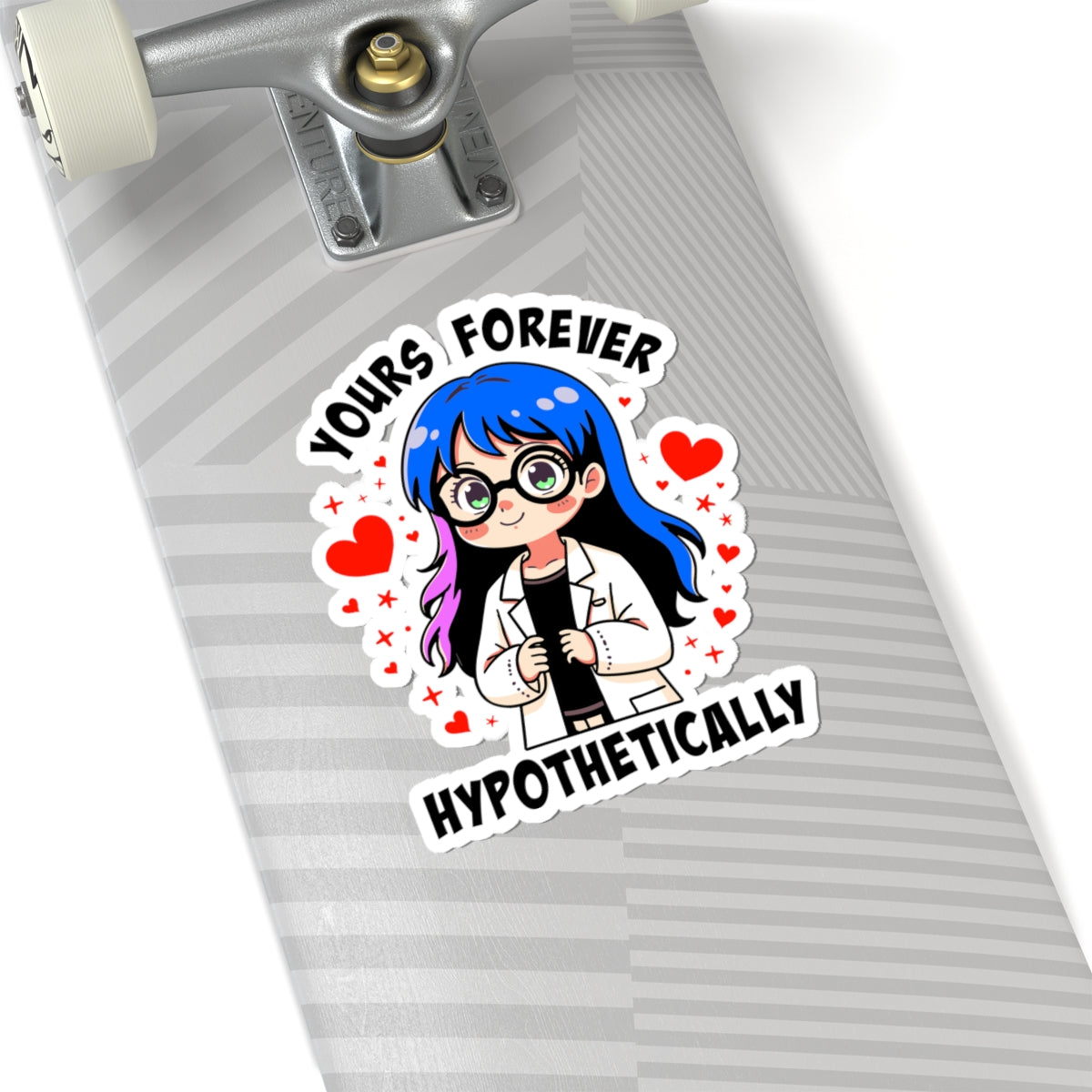 Yours Forever Kiss-Cut Stickers