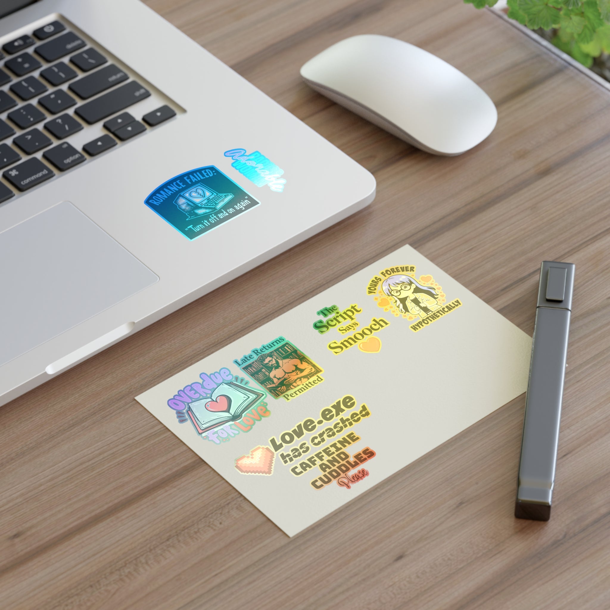 Bookish Tech Love Sticker Sheets