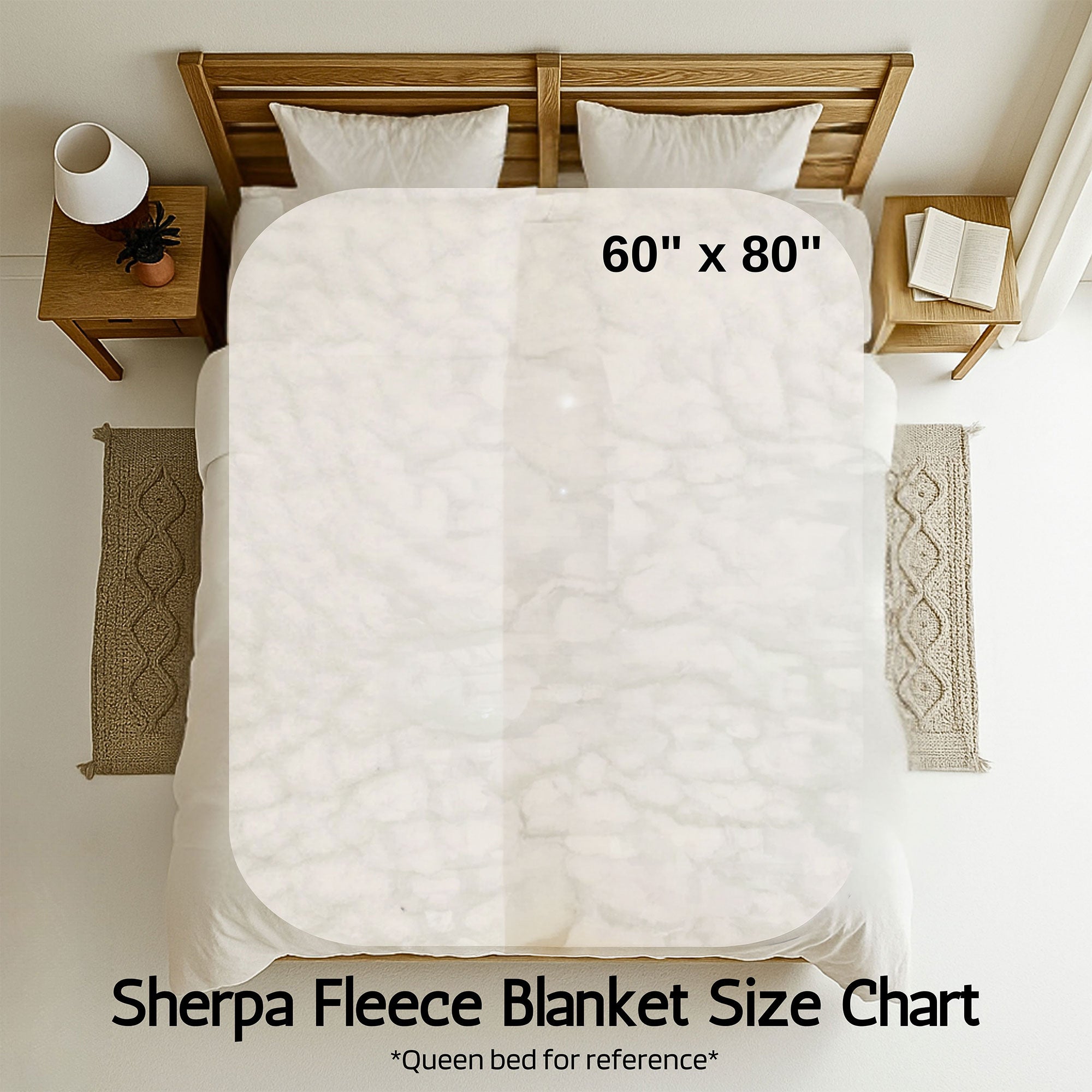 You Sleep I Watch Sherpa Fleece Blanket, design painted by Summer in Philly, Project Hail Mary