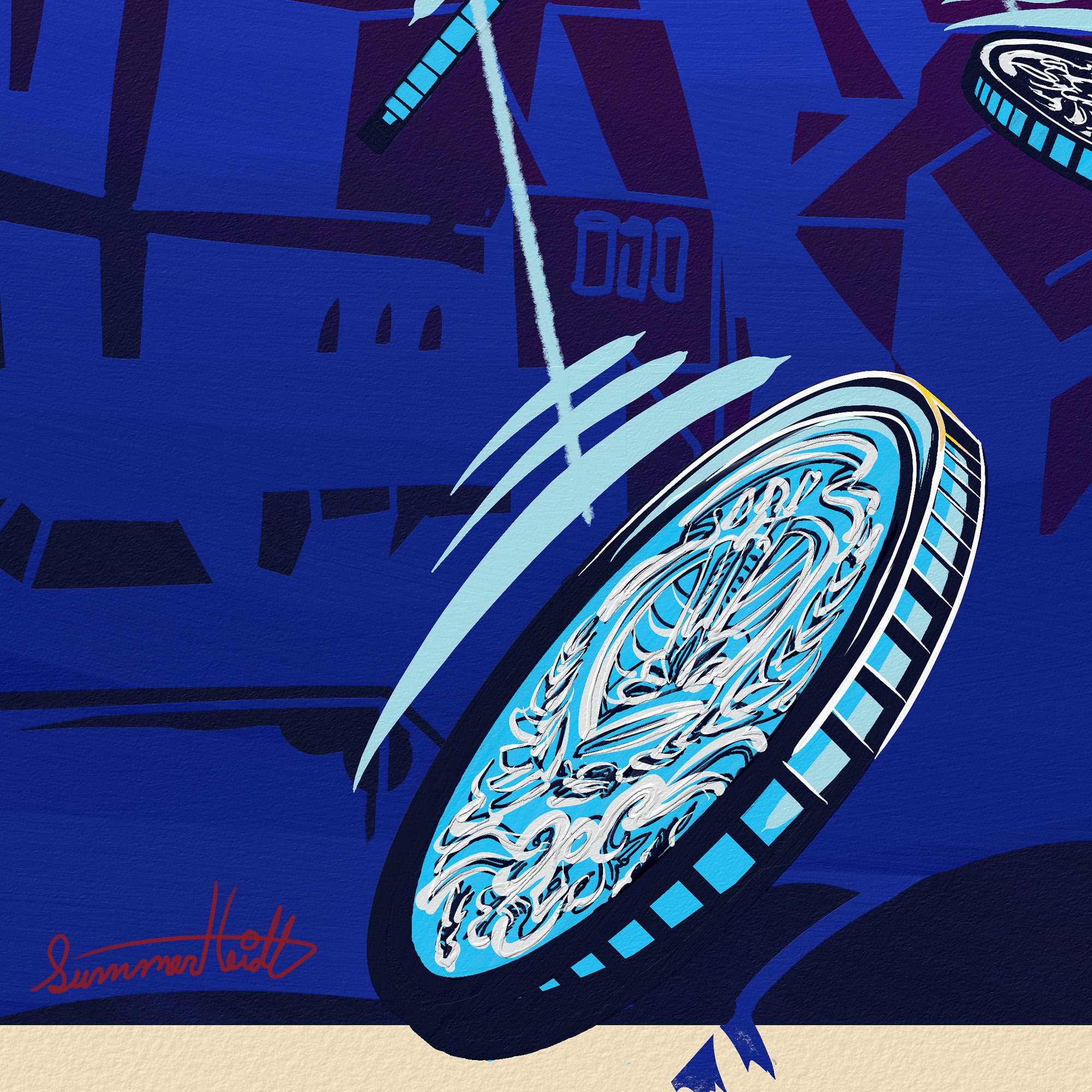 Vin the Mistborn Cosmere Archival Ink Art Print painted by Summer in Philly