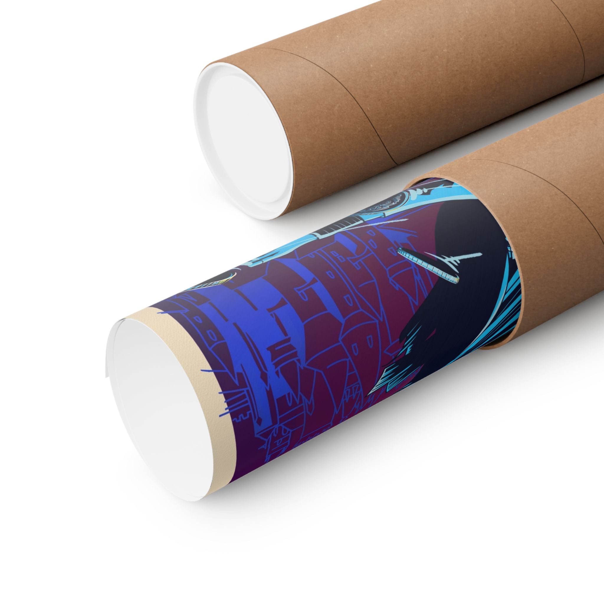 Vin the Mistborn Cosmere Archival Ink Art Print painted by Summer in Philly