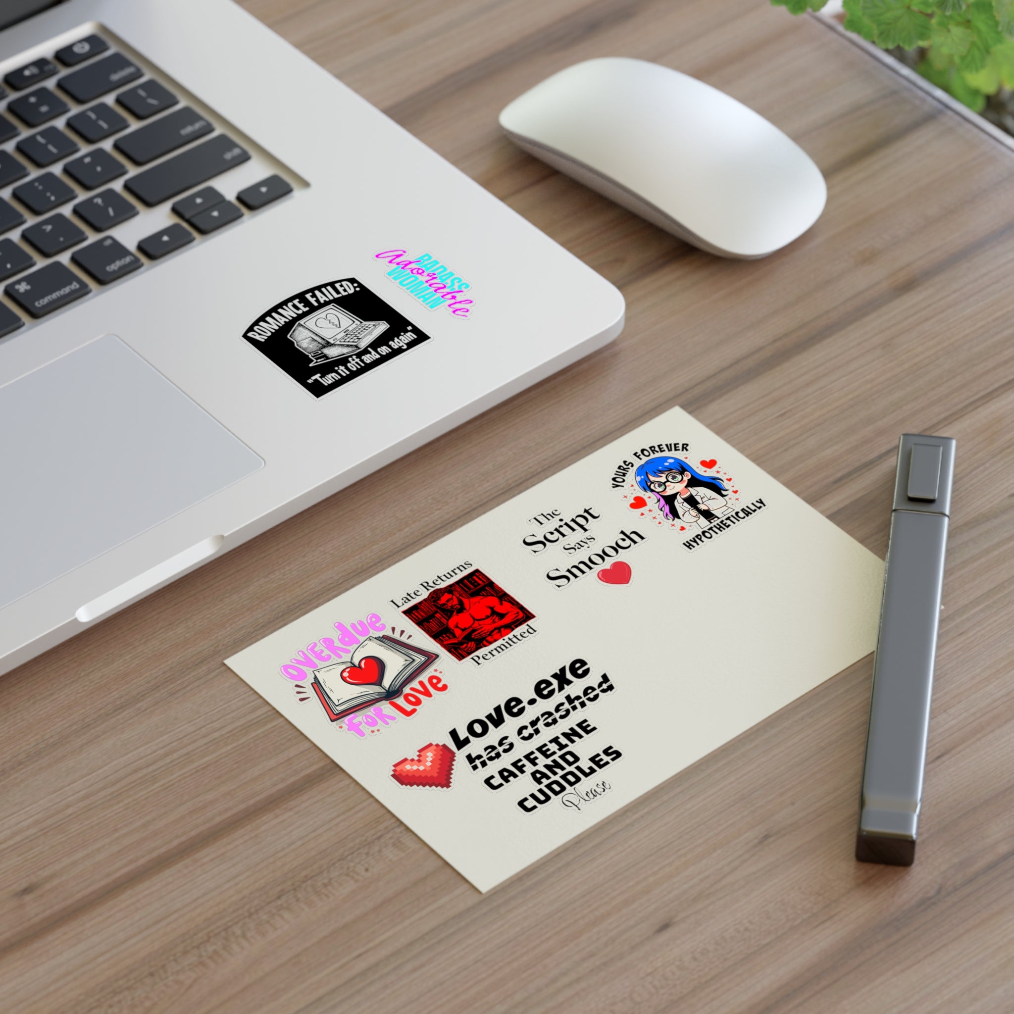 Bookish Tech Love Sticker Sheets