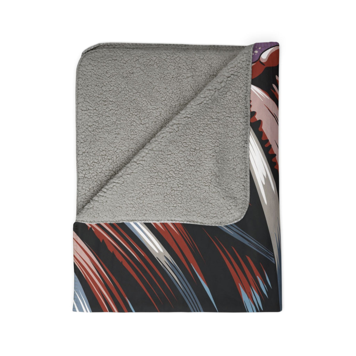 You Sleep I Watch Sherpa Fleece Blanket, design painted by Summer in Philly, Project Hail Mary