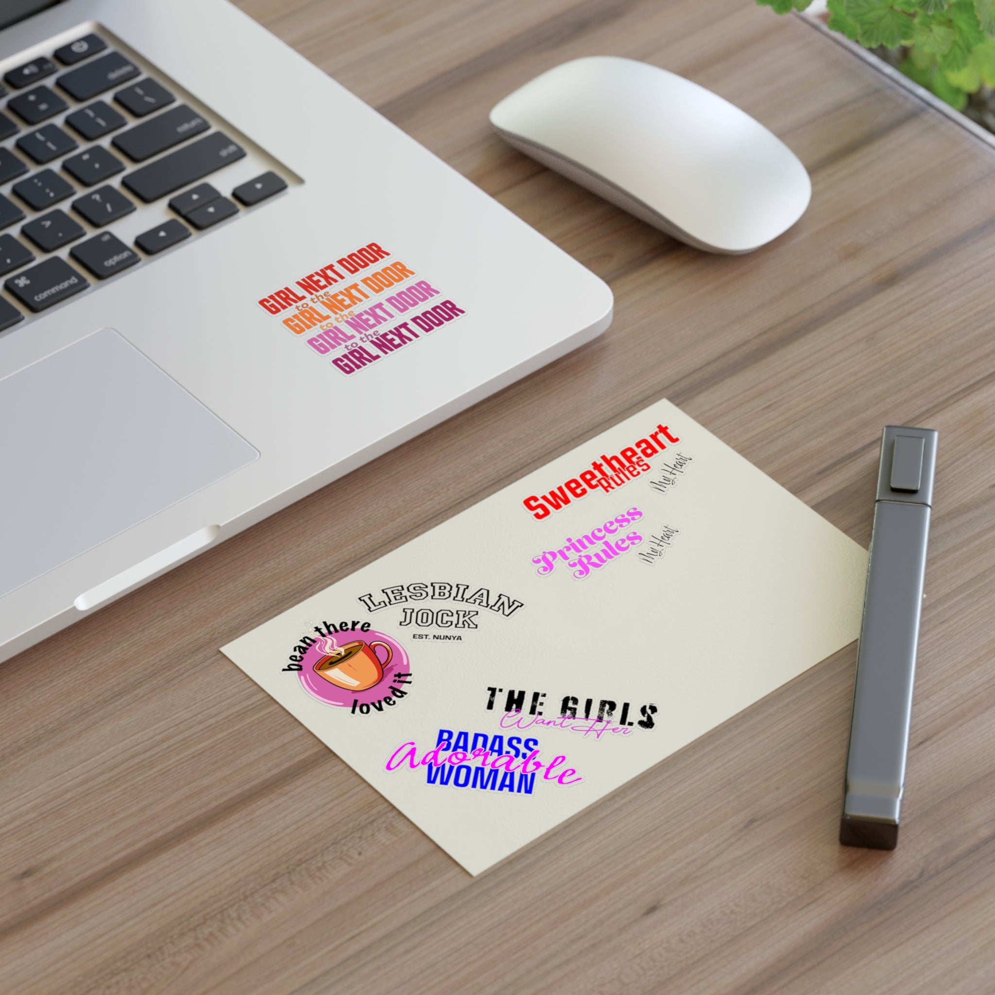 Sapphic WLW Love Sticker Sheet #1