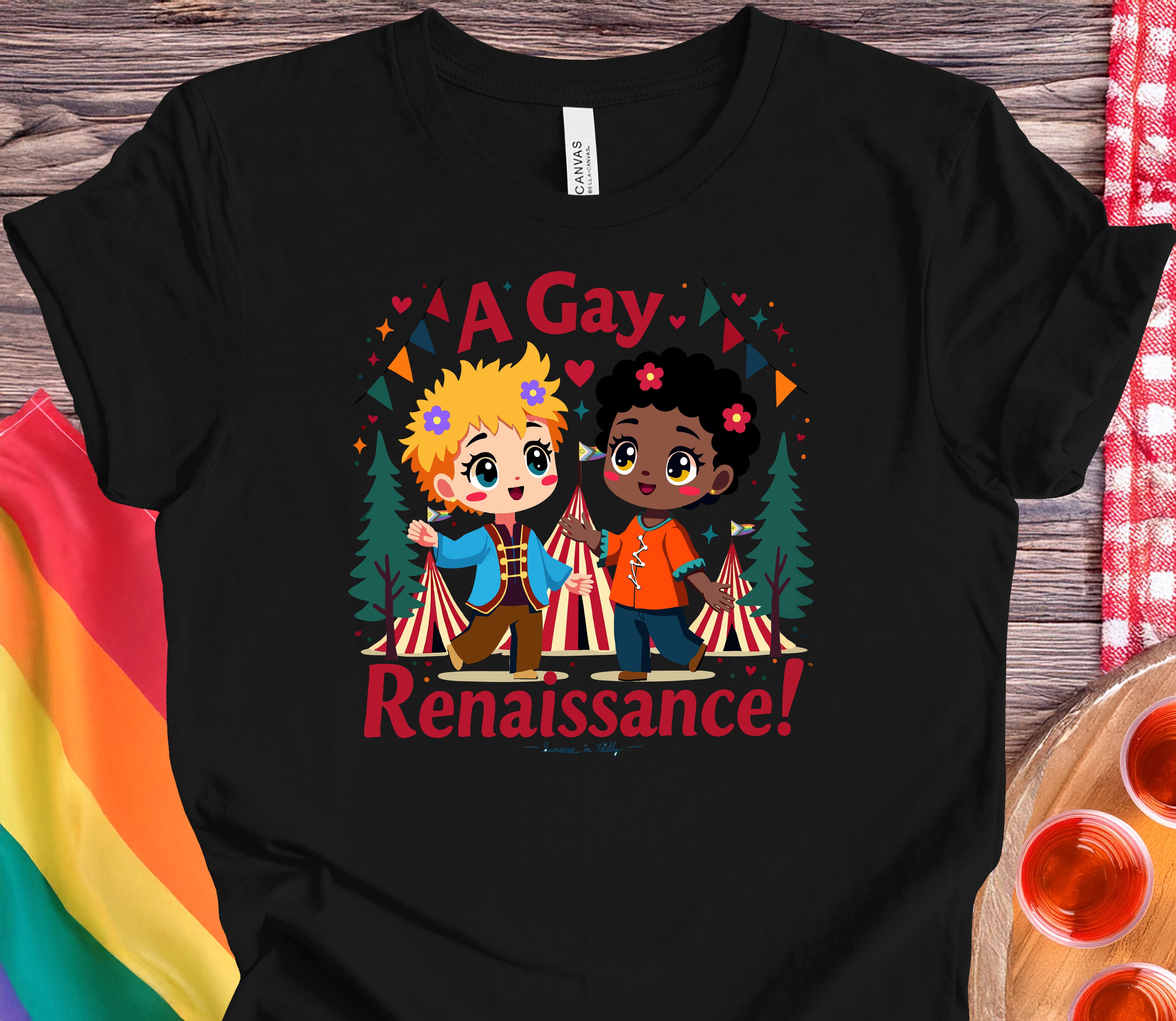 A Gay Renaissance! Unisex t-shirt - Kawaii Style