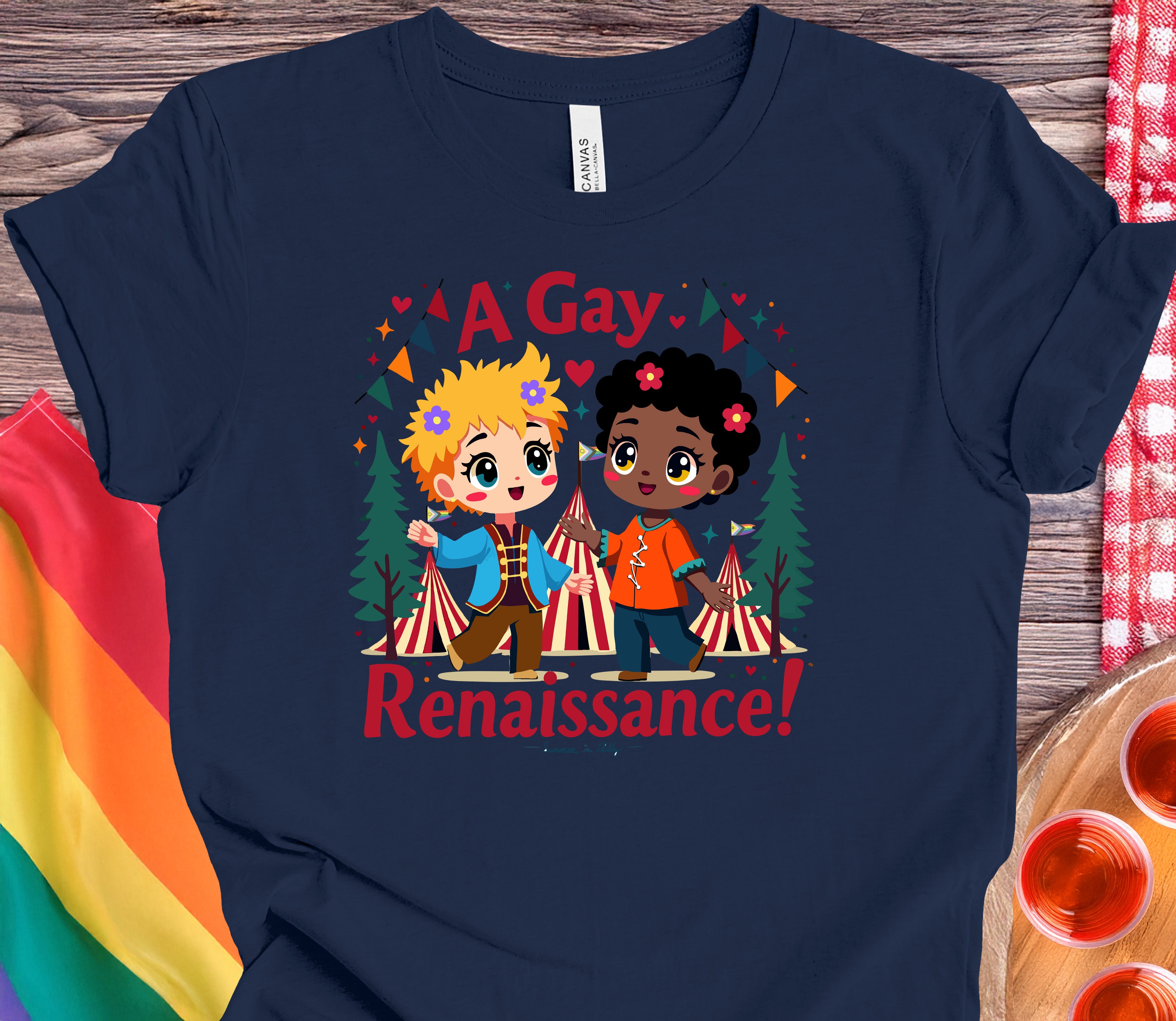 A Gay Renaissance! Unisex t-shirt - Kawaii Style