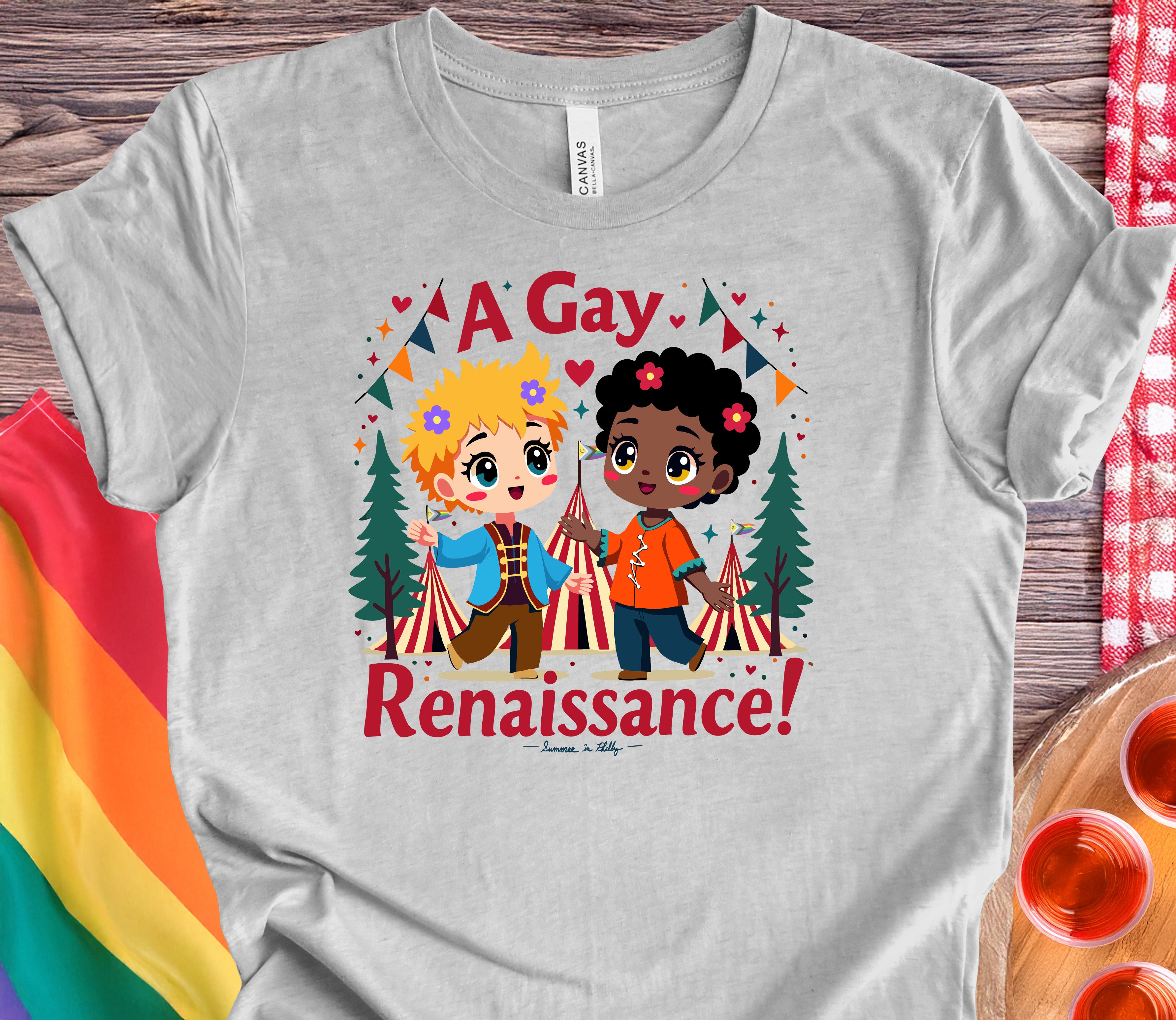 A Gay Renaissance! Unisex t-shirt - Kawaii Style