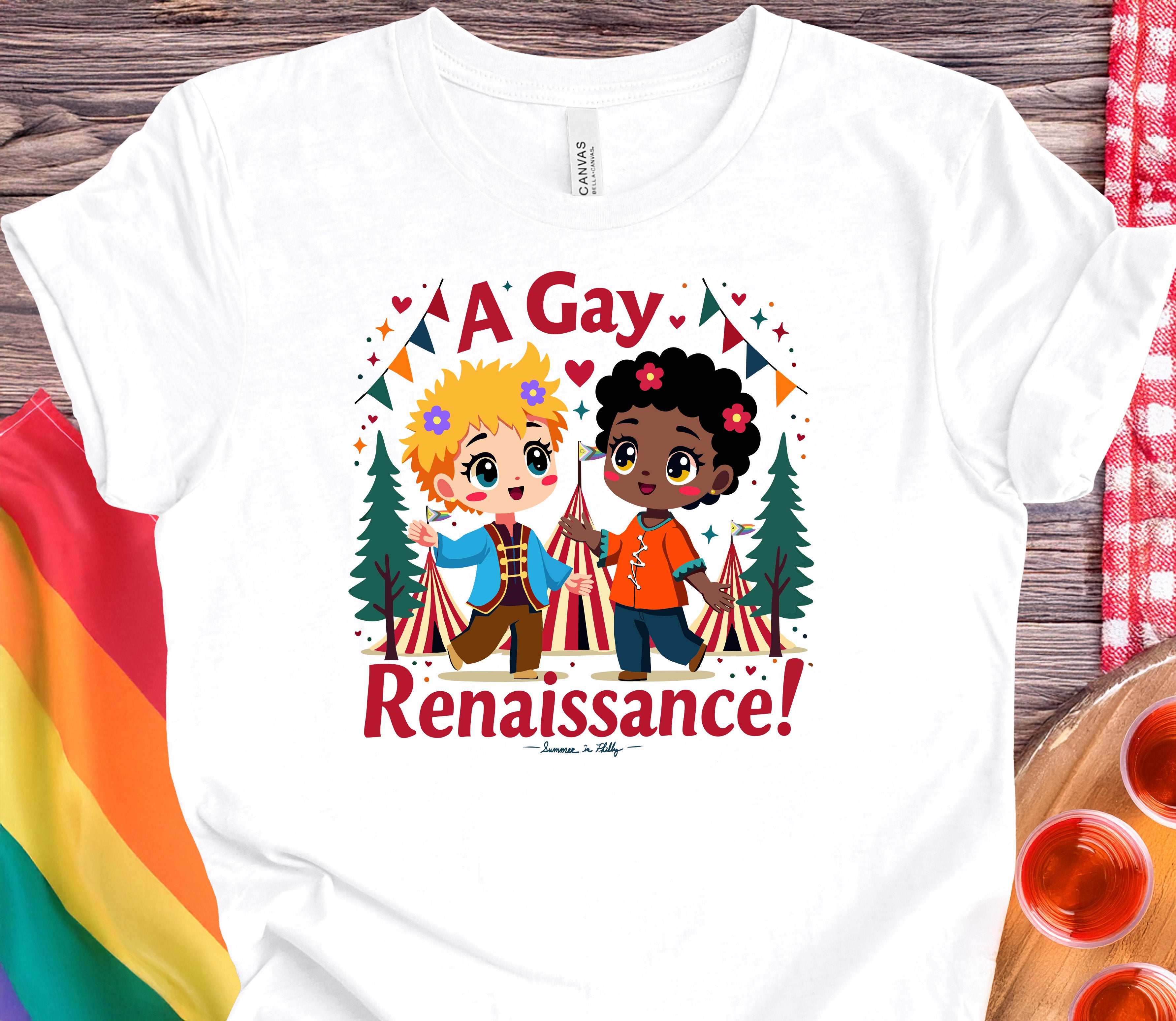 A Gay Renaissance! Unisex t-shirt - Kawaii Style