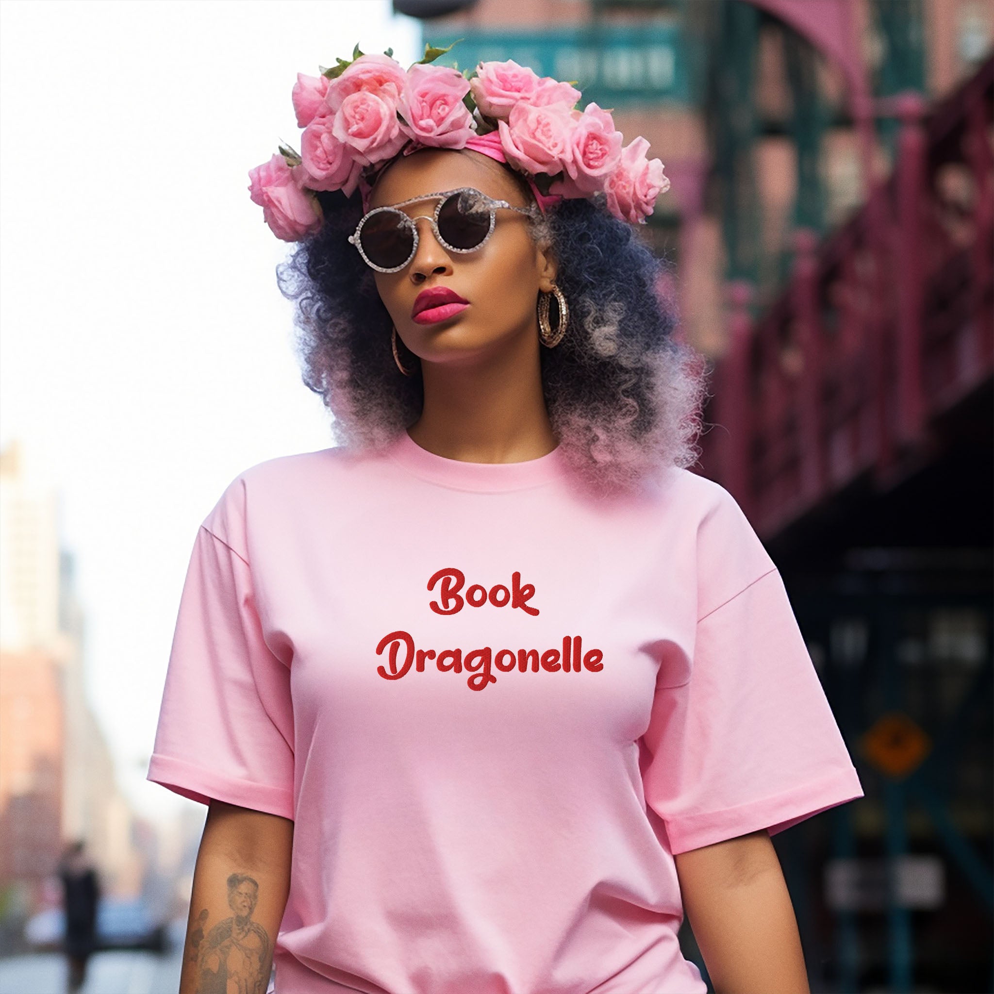 Book Dragonelle Embroidered Heavyweight T-shirt