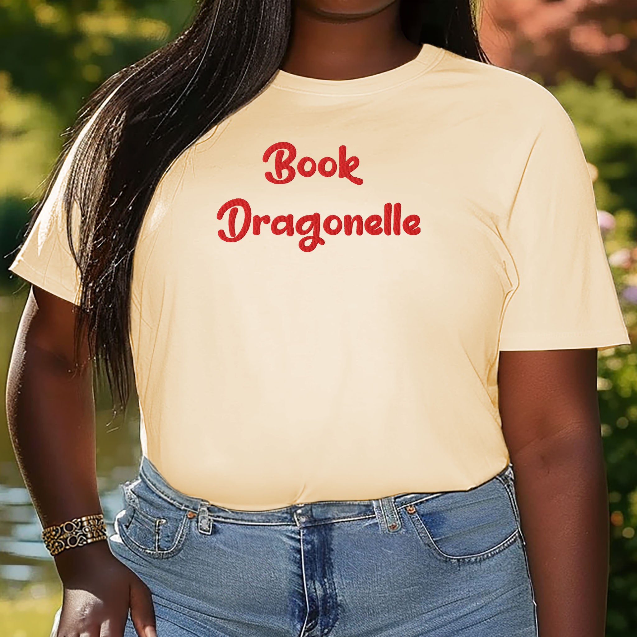 Book Dragonelle Embroidered Heavyweight T-shirt
