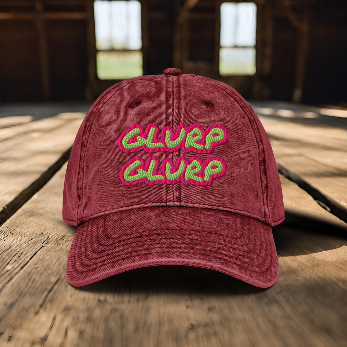GLURP GLURP Embroidered Baseball Cap by Summer in Philly, Dungeon Crawler Carl