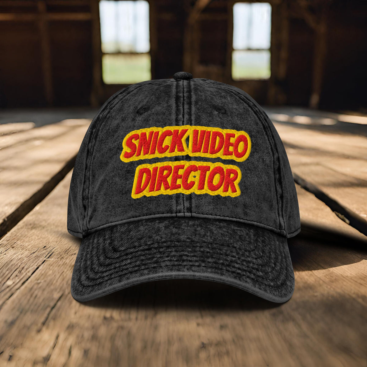 Snick Video Director Embroidered Baseball Cap by Summer in Philly, Dungeon Crawler Carl