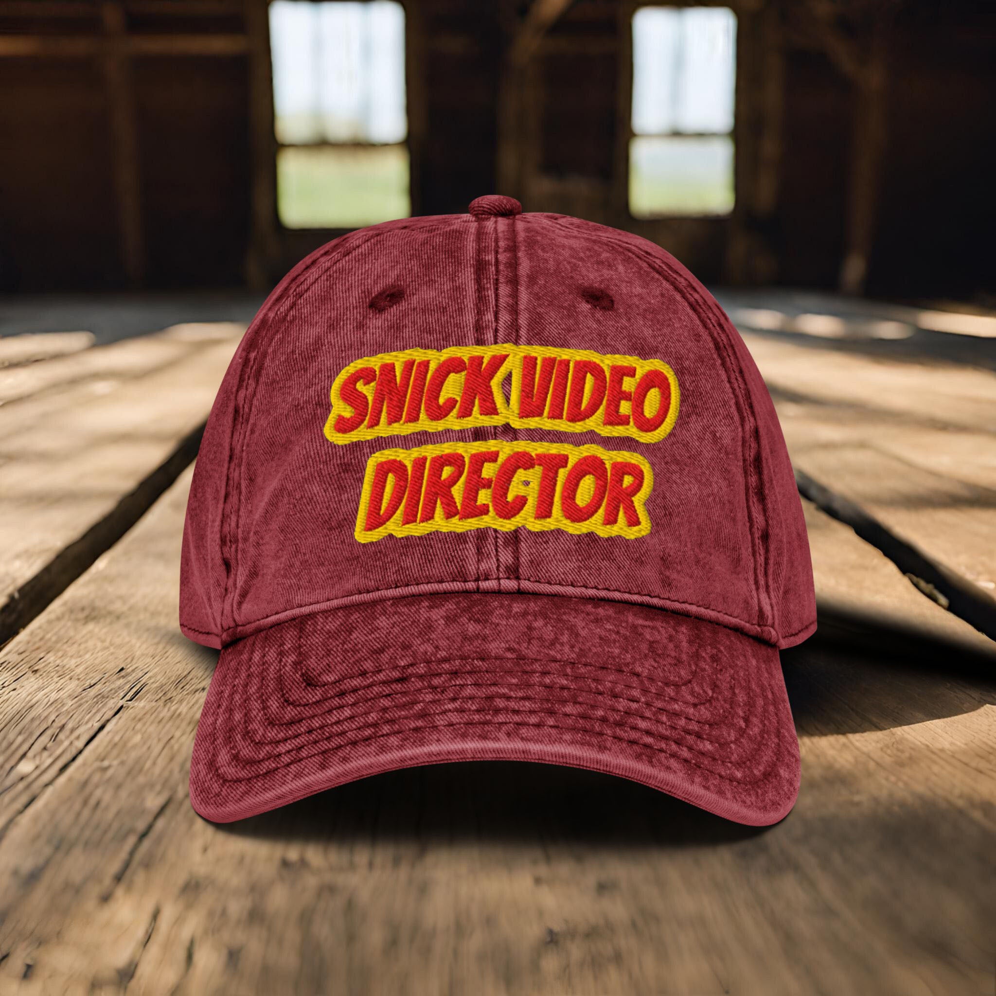 Snick Video Director Embroidered Baseball Cap by Summer in Philly, Dungeon Crawler Carl