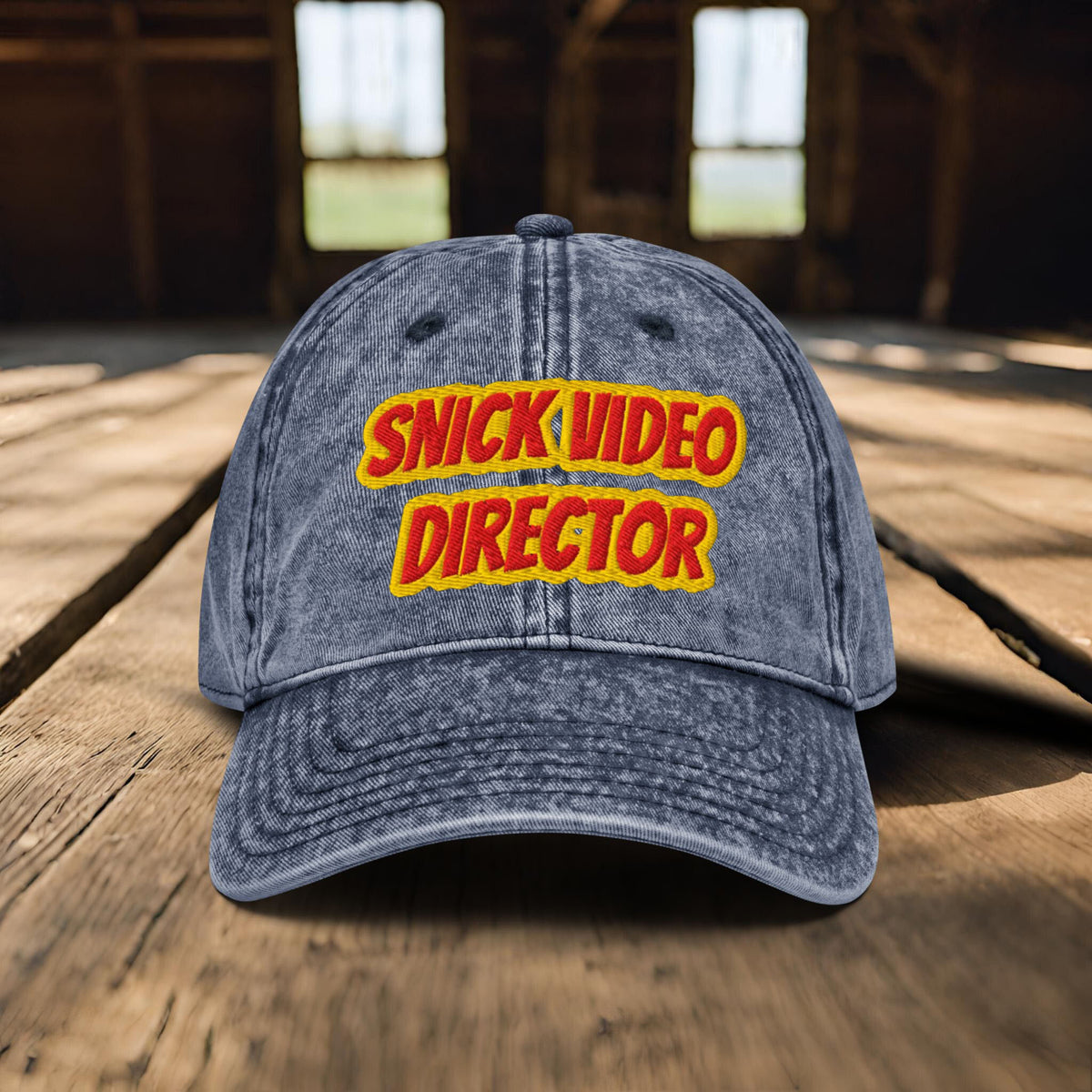 Snick Video Director Embroidered Baseball Cap by Summer in Philly, Dungeon Crawler Carl