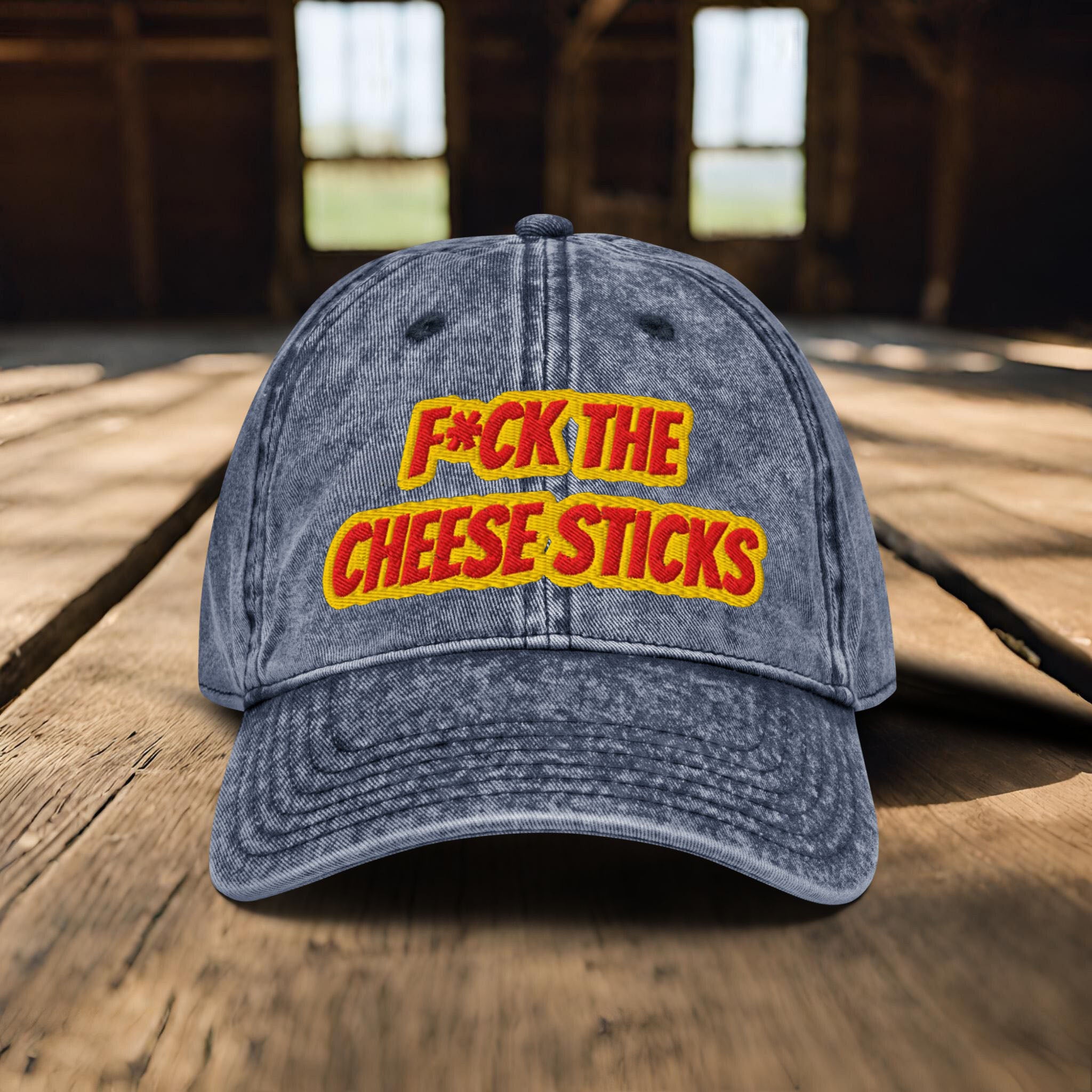 F*uck the Cheese Sticks Embroidered Baseball Cap by Summer in Philly, Dungeon Crawler Carl